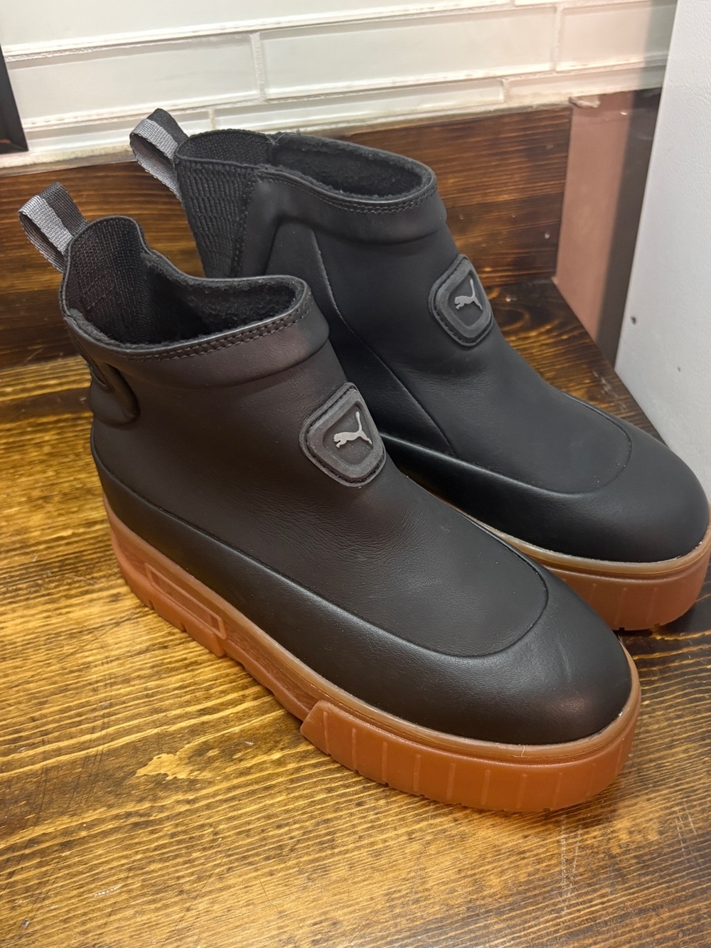 Puma Black‎ Mayze Wellis Boots Size 5.5